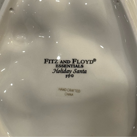 Fitz & Floyd Holiday Santa Canape Plate - Picture 10 of 10